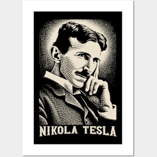 Nikola Tesla Posters and Art